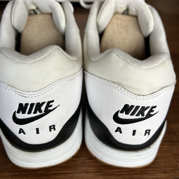 Nike Air Max 1 SE White Black Gum Running Shoes CQ9965-100 Mens Size 11 - Picture 8 of 10